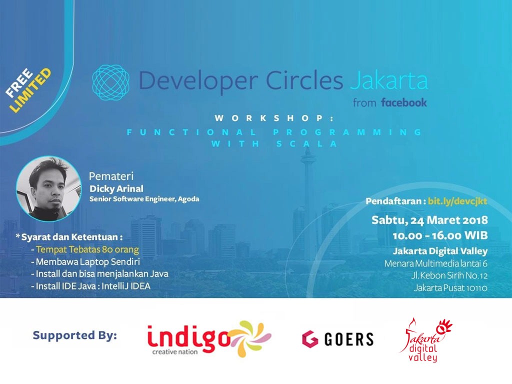 Developer Circles Jakarta From Facebook | GOERS