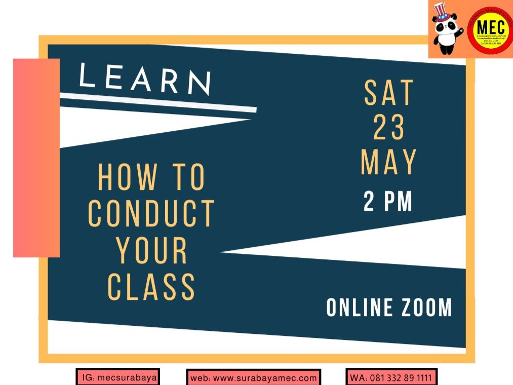 Learn How To Conduct Your Class | GOERS
