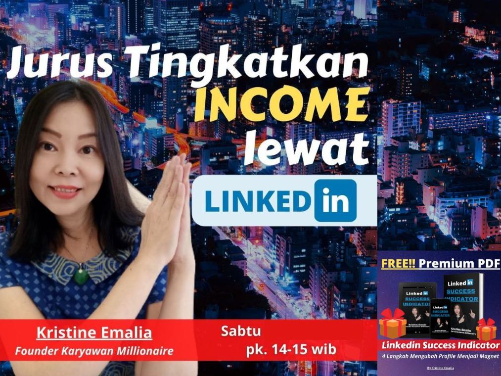 Jurus Tingkatkan Income lewat Linkedin | GOERS