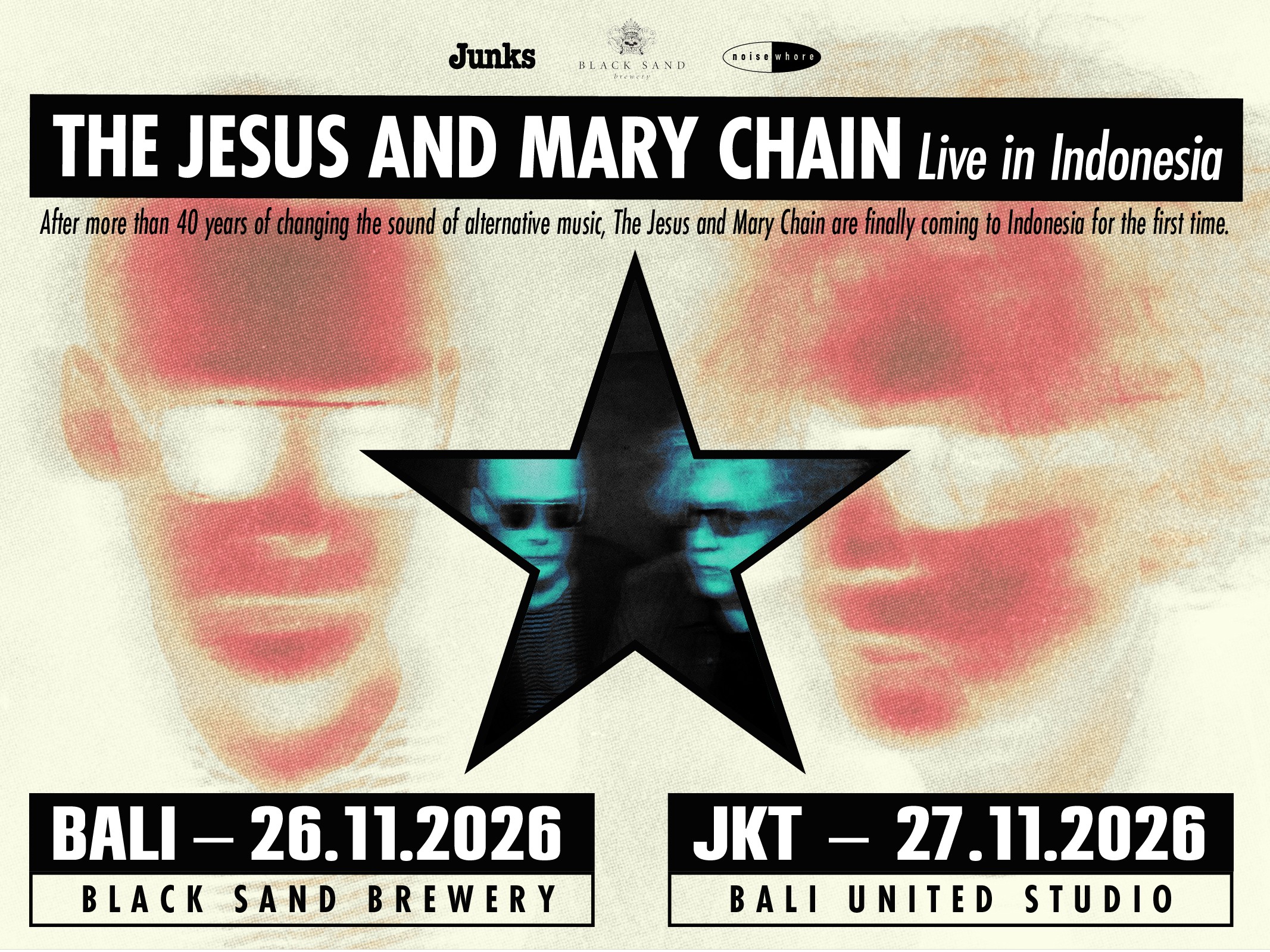 The Jesus and Mary Chain Live in Indonesia – Jakarta