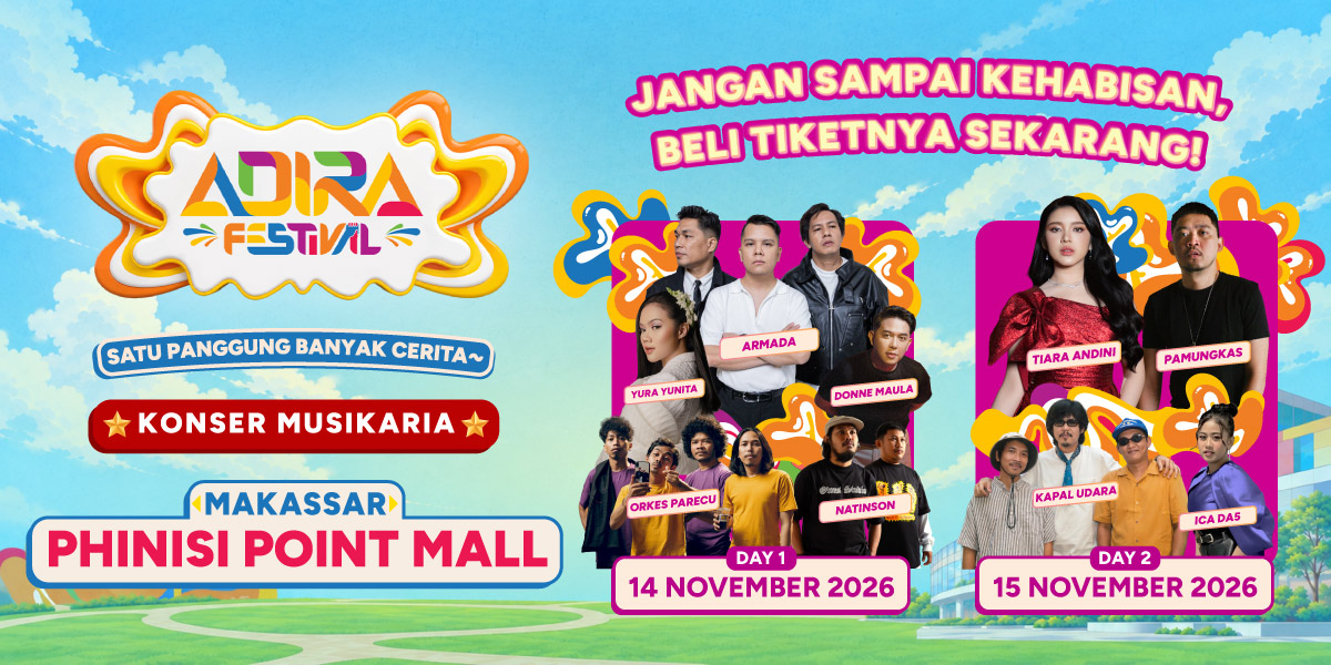 Konser Musikaria Adira Festival 2026 – Makassar